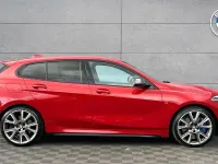 Used BMW M135 Shadowline 302 HP (222 kW) 2020 Red Hatchback