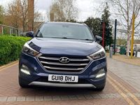 Used Hyundai Tucson SE 2018 Blue SUV