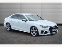 Used Audi A4 S-Line 204 HP (150 kW) 2020 White Sedan