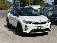 Used Kia Stonic 118 HP (86 kW) 2019 White SUV