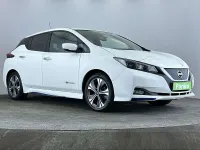 Used Nissan Leaf N-Connecta 39 kW (54 HP) 2018 White Hatchback