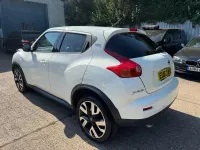 Used Nissan Juke N-TEC 110 HP (80 kW) 2013 White SUV
