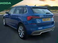 Used Skoda Kamiq SE L Executive 115 HP (84 kW) 2023 Blue SUV