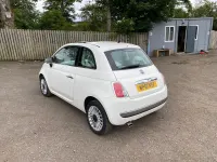 Used Fiat 500 Lounge 2012 White Hatchback