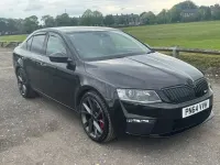 Used Skoda Octavia vRS 2014 Black Estate
