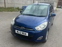 Used Hyundai i10 Active 2012 Blue Hatchback