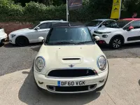 Used Mini Cooper S Cabriolet 2010 White Cabriolet