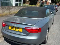 Used Audi A5 Cabriolet Young 211 HP (155 kW) 2010 Grey Cabriolet