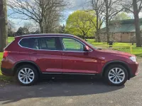 Used BMW X3 184 HP (135 kW) 2011 Red SUV