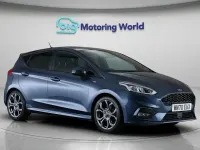 Used Ford Fiesta ST-Line 125 HP (91 kW) 2020 Blue Hatchback