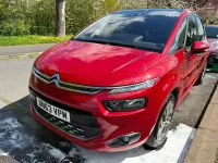 Used Citroën C4 Picasso Exclusive 115 HP (84 kW) 2014 Red MPV