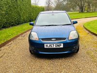 Used Ford Fiesta Zetec 90 HP (66 kW) 2007 Blue Hatchback