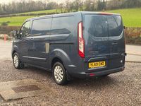Used Ford Transit Custom Limited 130 HP (95 kW) 2019 Blue Van
