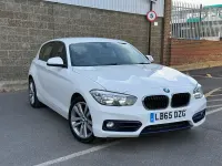 Usado BMW 120 Sport Line 2016 Blanco Utilitario
