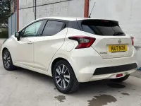 Used Nissan Micra N-Connecta 90 HP (66 kW) 2017 White Hatchback