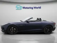 Usado Jaguar F-Type R-Dynamic 300 HP (220 kW) 2019 Azul Cabrios