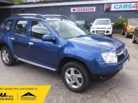 Used Dacia Duster Lauréate 110 HP (80 kW) 2013 Blue SUV