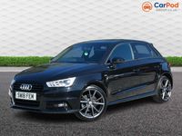 Begagnad Audi A1 Black Edition 2018 Svart Halvkombi