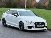 Używany Audi RS3 Premium 400 KM (294 kW) 2019 Biały Sedan/Limuzyna