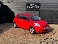 Used Toyota Yaris 69 HP (50 kW) 2010 Red Hatchback