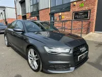 Begagnad Audi A6 S-Line 190 HK (139 kW) 2017 Grå Sedan
