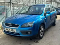 Used Ford Focus Zetec 100 HP (73 kW) 2005 Blue Estate