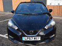 Used Nissan Micra N-Connecta 90 HP (66 kW) 2018 Black Hatchback