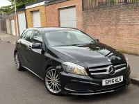 Used Mercedes A220 AMG 170 HP (125 kW) 2015 Black Hatchback