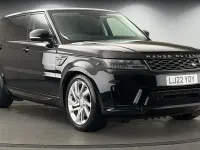 Käytetty Land Rover Range Rover Sport Dynamic 404 HP (297 kW) 2021 Musta Katumaasturi