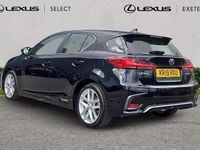 Used Lexus CT200h 134 HP (98 kW) 2019 Black Hatchback