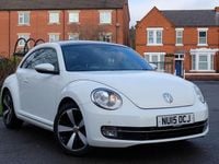 Used VW Beetle Design 105 HP (77 kW) 2015 White Hatchback