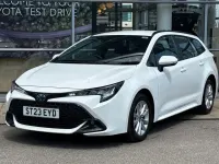 Used Toyota Corolla 138 HP (101 kW) 2023 White Estate