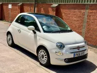 Used Fiat 500 Lounge 2016 White Hatchback
