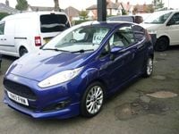 Used Ford Fiesta Sport 2017 Blue Van