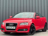 Used Audi A3 Cabriolet Sport 2013 Red Cabriolet