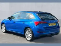 Used Skoda Scala SE L 115 HP (84 kW) 2020 Blue Hatchback
