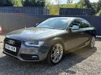 Used Audi A4 S-Line 174 HP (127 kW) 2014 Grey Sedan