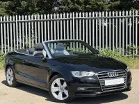 Used Audi A3 Cabriolet Sport 2014 Black Cabriolet