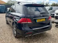 Used Mercedes GLE350 AMG line 254 HP (186 kW) 2017 Blue SUV