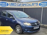 Used Dacia Sandero Ambiance 75 HP (55 kW) 2016 Blue Hatchback