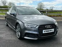 Used Audi A3 S-Line 150 HP (110 kW) 2018 Grey Sedan