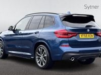 Used BMW X3 M Sport 261 HP (191 kW) 2019 Blue SUV