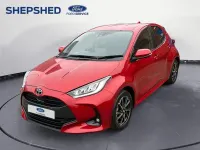 Used Toyota Yaris Hybrid Design 2023 Red Hatchback