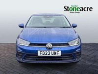 Used VW Polo Life 95 HP (69 kW) 2023 Blue Hatchback