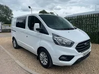 Used Ford Transit Custom Limited 170 HP (125 kW) 2019 White Van