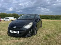Used Vauxhall Corsa Edition 2012 Black Hatchback