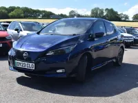 Used Nissan Leaf Tekna 110 kW (150 HP) 2023 Blue Hatchback