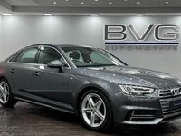 Used Audi A4 S-Line 252 HP (185 kW) 2018 Grey Sedan