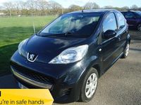 Used Peugeot 107 68 HP (50 kW) 2010 Black Hatchback