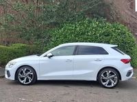 Used Audi A3 S-Line 110 HP (80 kW) 2023 White Sedan